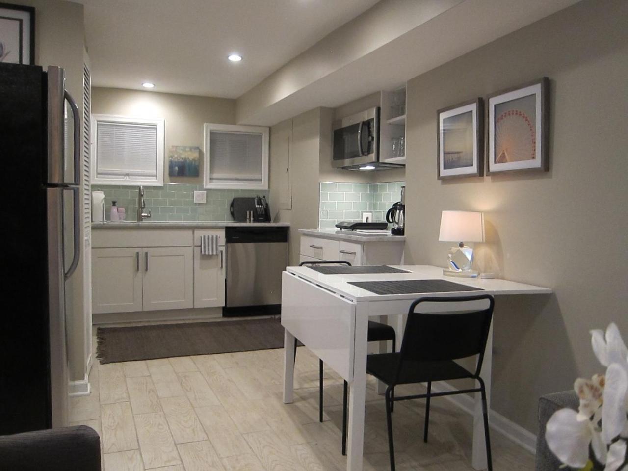 Stylish Renovated Flat, Central, Walk To Dc Sights Washington Exterior foto
